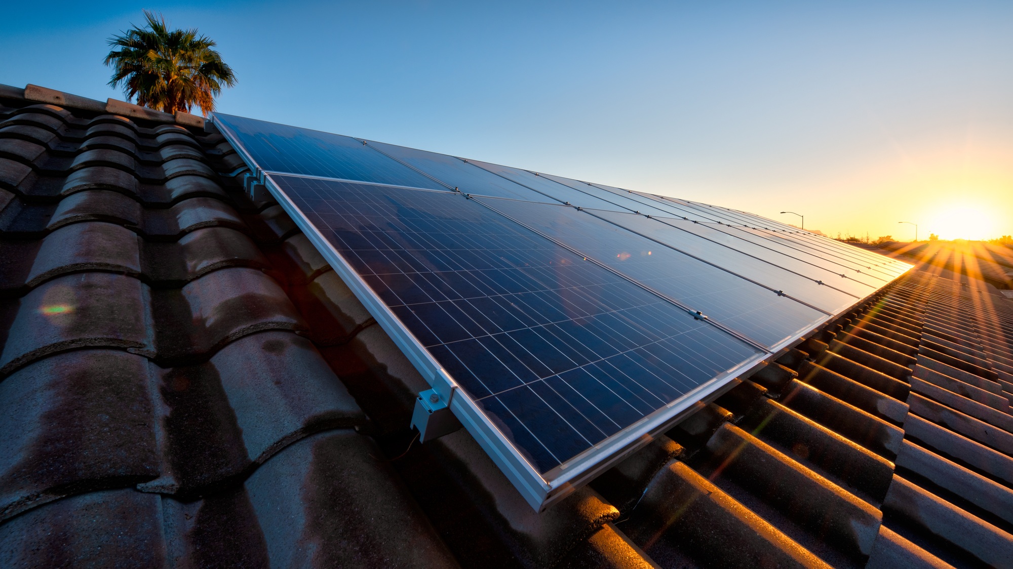 Metal frame for solar panel