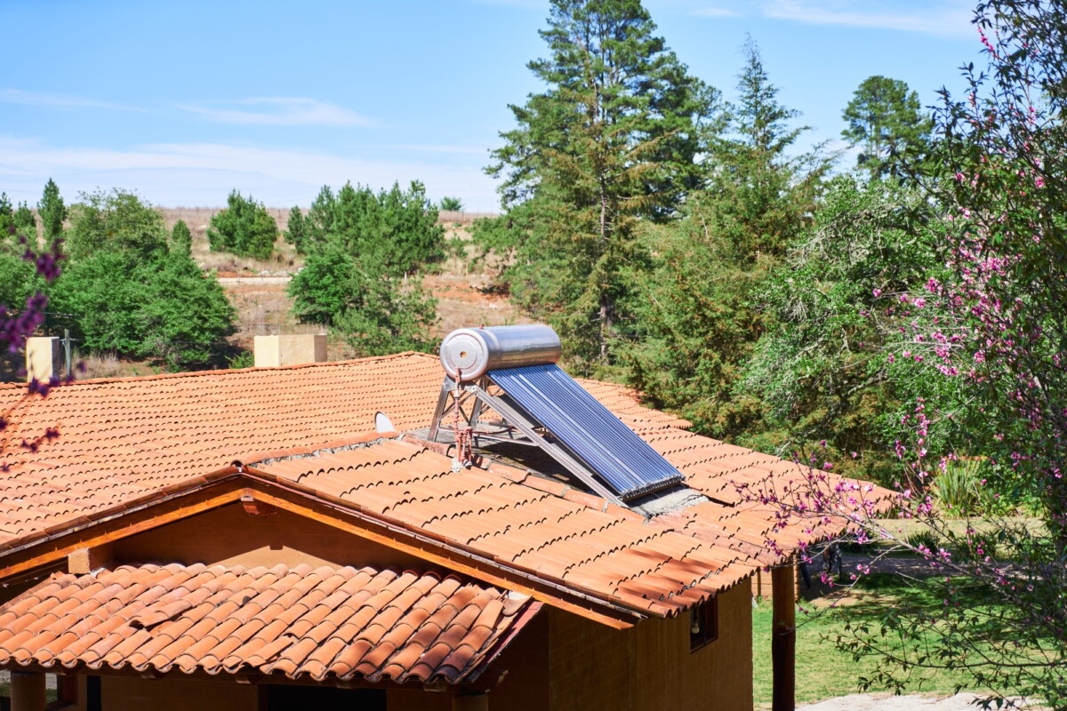 Homemade solar water heater for pool
