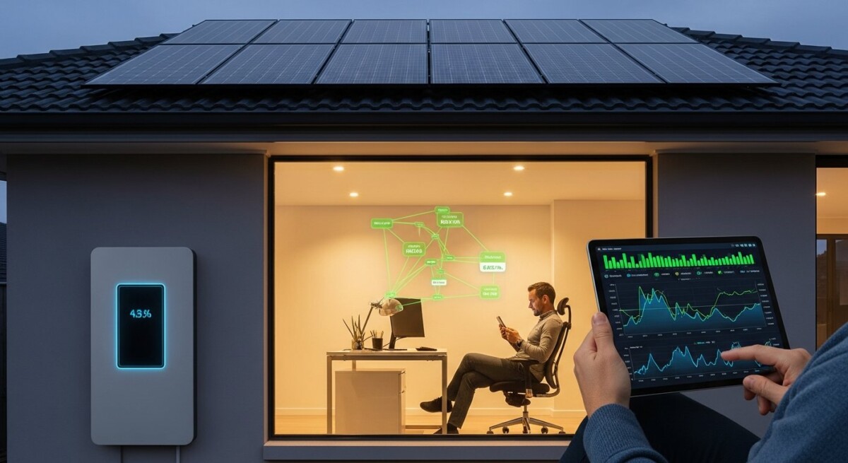 how ai improves solar battery storage