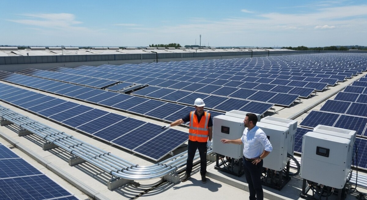 solar energy for industrial use