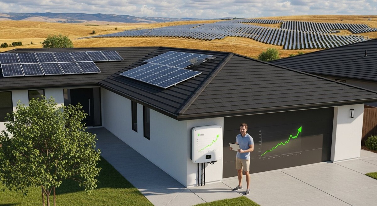 solar energy for large scale solar farms