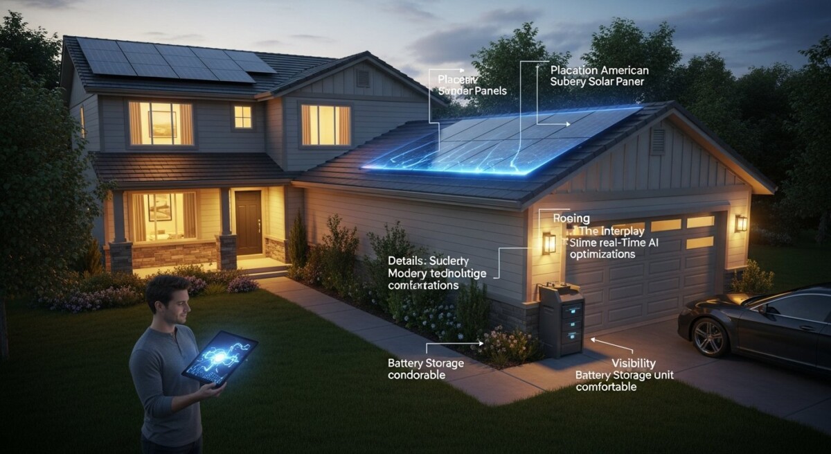 ai powered solar panels