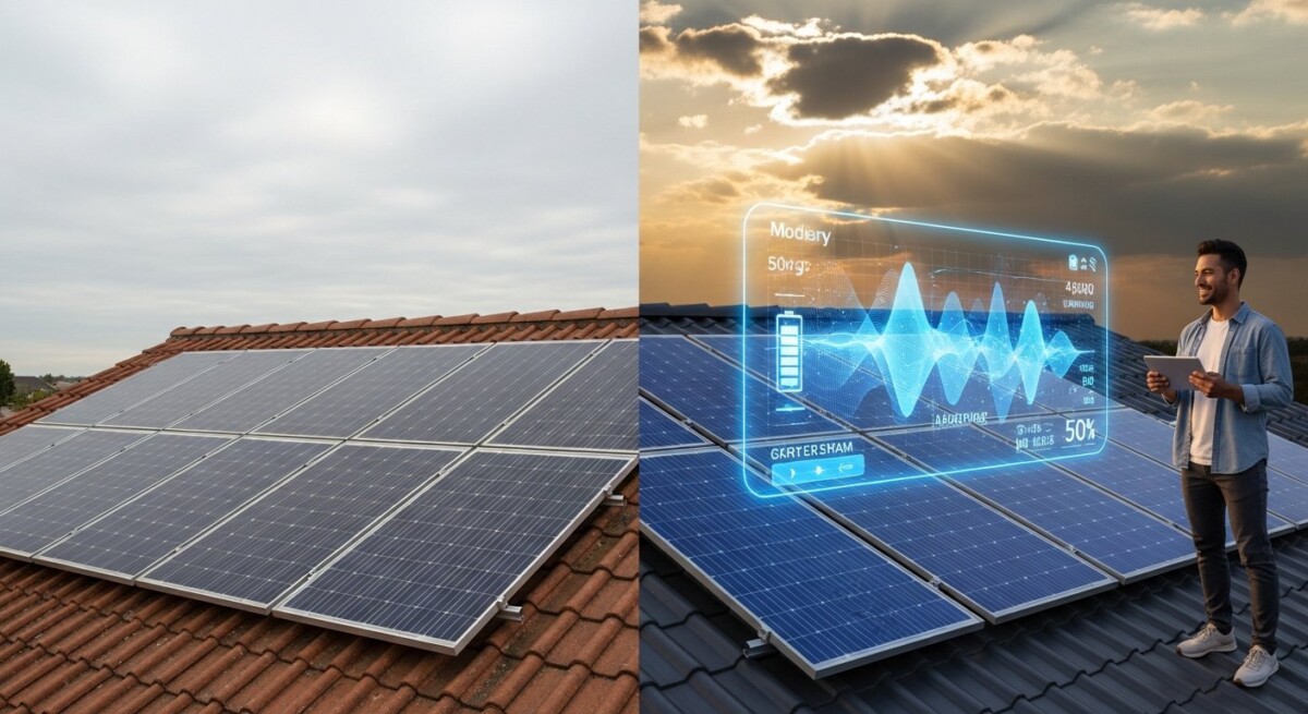 ai solar vs traditional solar systems